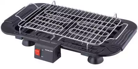 شواية كهربائية ماكس جريل، ترموستات، 2000 وات، أسود، Mar-200