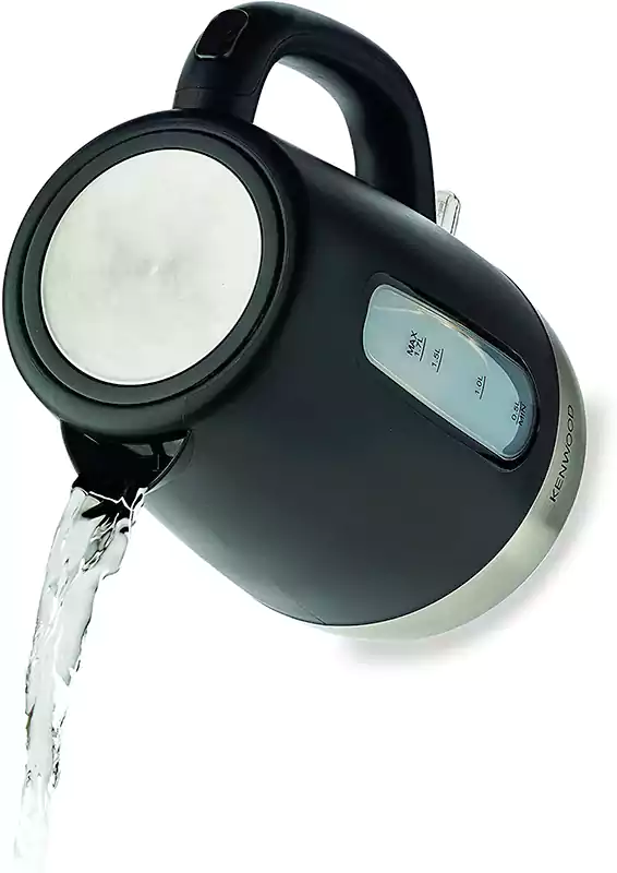 غلاية مياه كهربائية بلاستك كينوود، 1.7 لتر، 2200 وات، أسود، ZJP01-A0BK(بضمان راية)