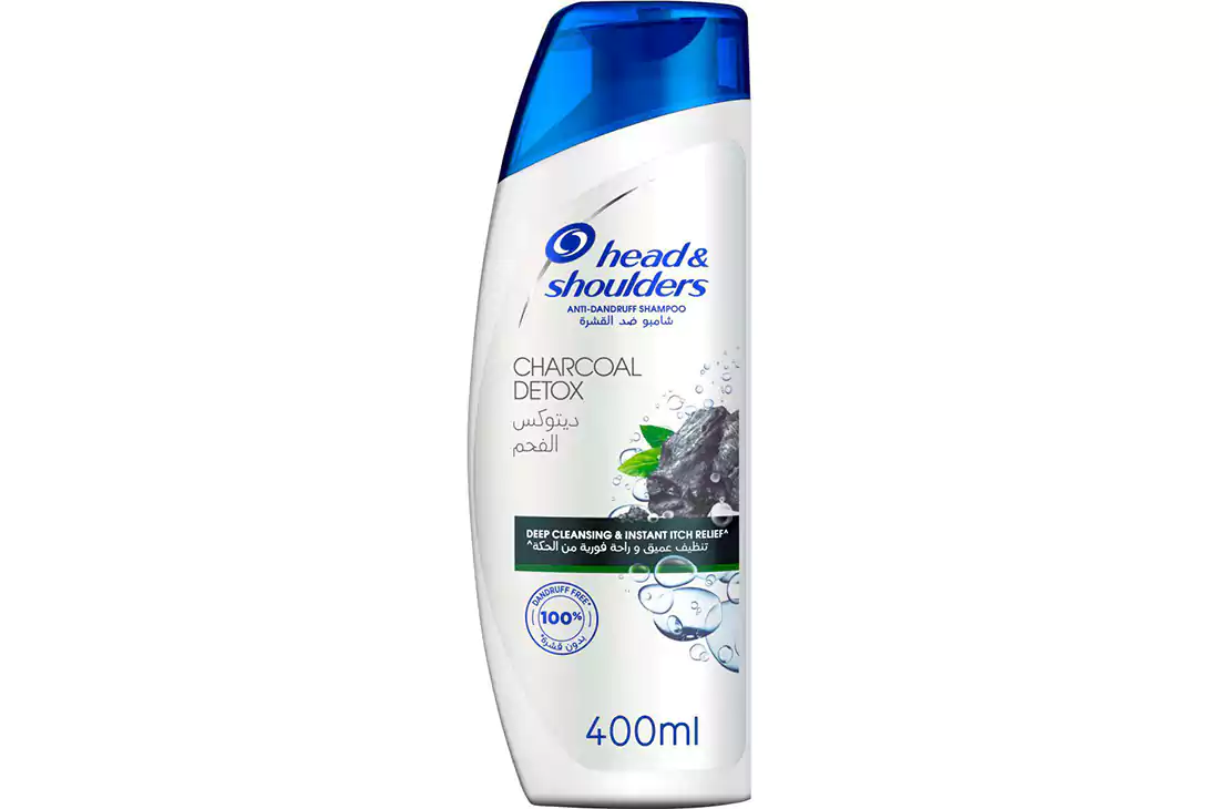 Head & Shoulders Charcoal Detox  Anti-Dandruff Shampoo 400ml
