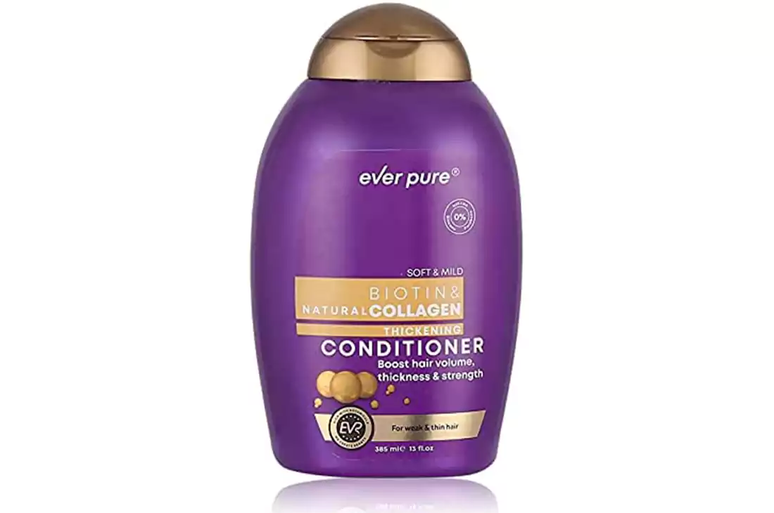 بلسم بالكولاجين خالي من السلفات من إيفر بيور 385 مل