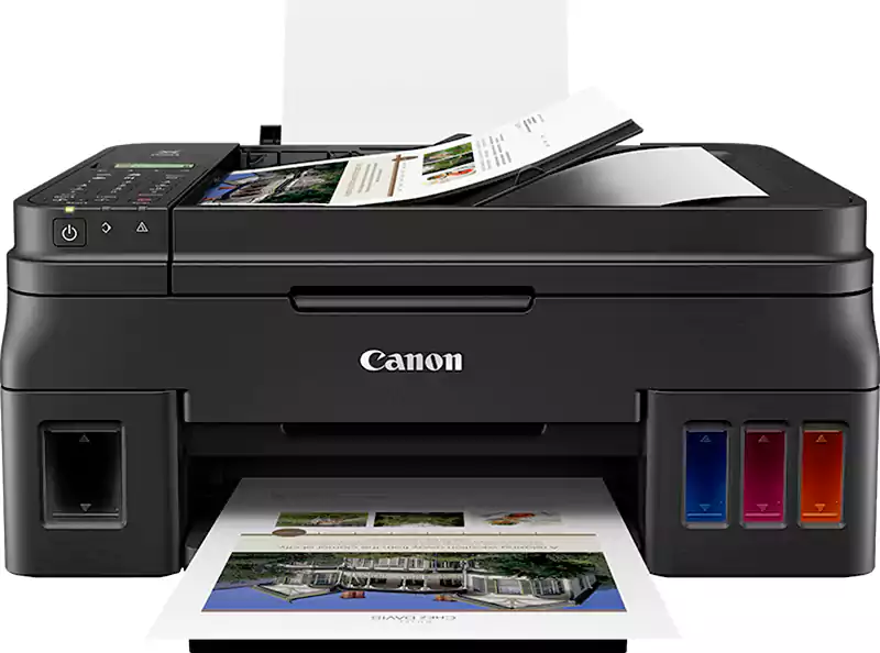 طابعة كانون بيكسما ، (طباعة - نسخ - مسح ضوئي - فاكس)، Wi-Fi، اسود، G4411