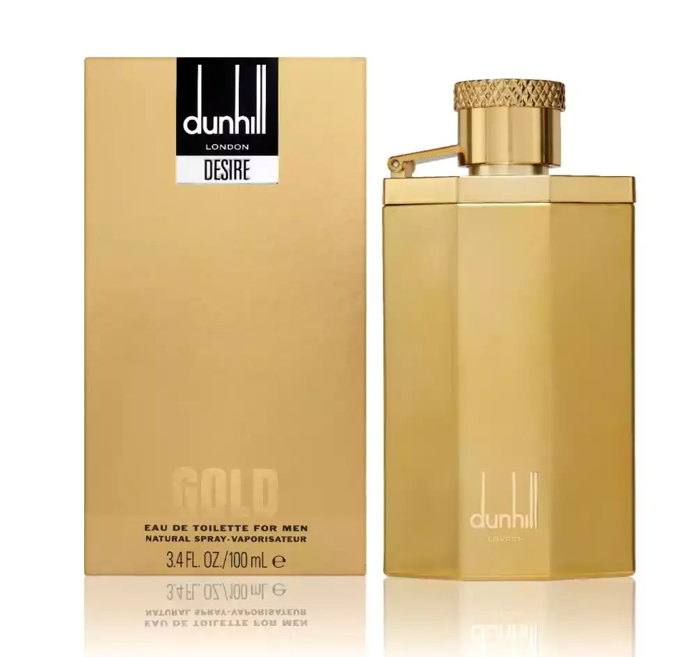 عطر ديزاير جولد من دانهيل للرجال او دي تواليت  100 مل