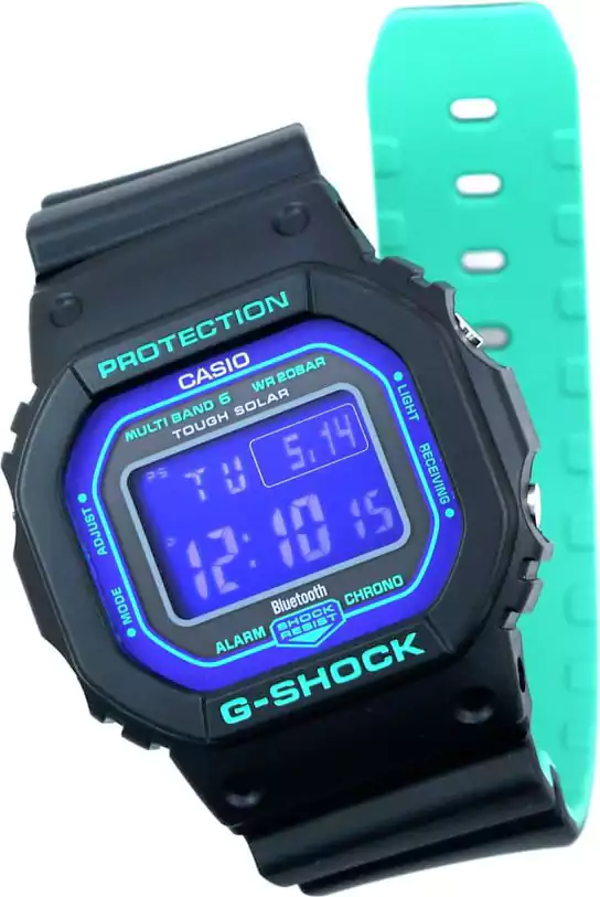 Casio G-Shock  Digital Wrist Watch for men, Resin strap, Black , GW.B5600BL.1DR