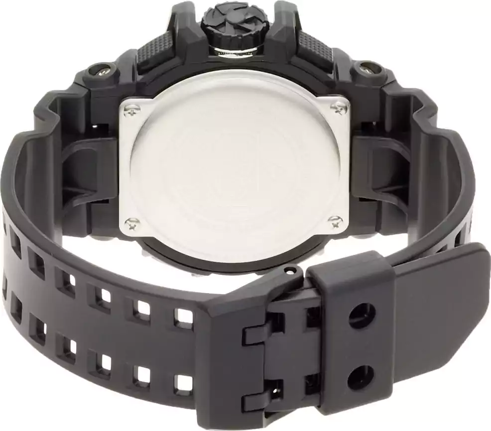 Casio G-Shock Watch for Men, Resin Band, Analog and Digital, Black GA.400GB.1ADR
