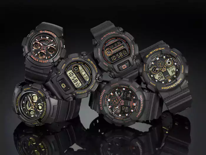 Casio G-Shock Watch for Men, Analog and Digital, Black AW.591GBX.1A4DR