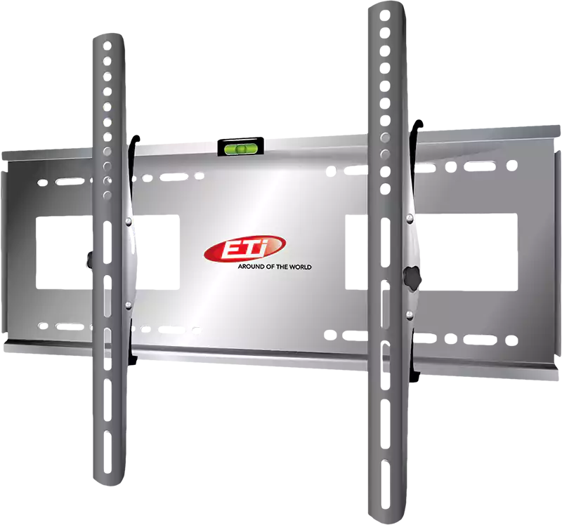 حامل شاشة ثابت من إي تي آي  ،مقاس  32-55 بوصة ، فضيMB402