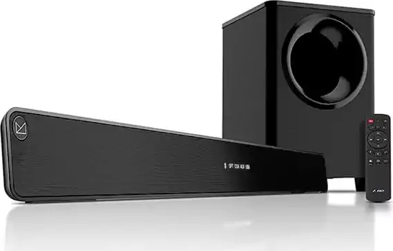 سماعات مسرح منزلي من اف اند دي ، مع صب لاسلكي، أسود، T-388