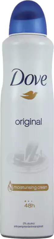 مزيل عرق سبراي دوف اورجينال للنساء 250 مل