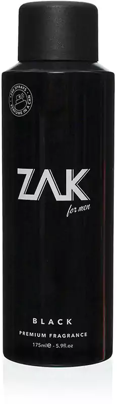 سبراي معطر بلاك من زاك للرجال، 175 مل
