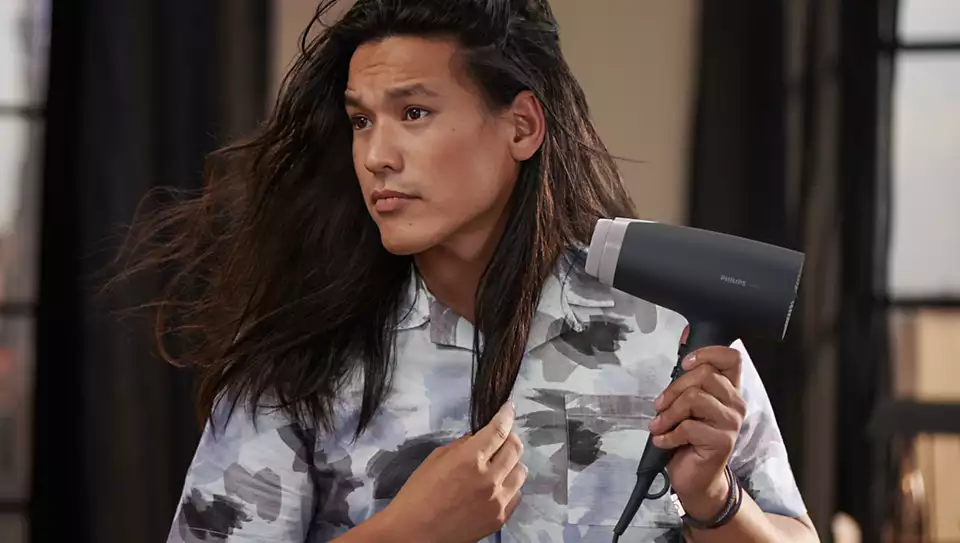 استشوار فيليبس، 2100 وات، أسود، BHD351