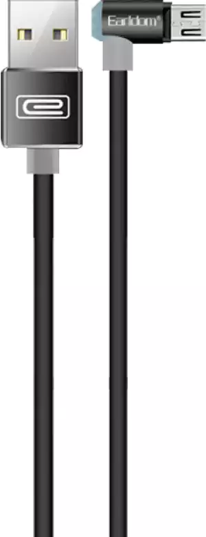 زاوية Earldom (90 درجة) - كابل USB 2.0 مغناطيسي إلى micro USB 1 متر (EC-020M)
