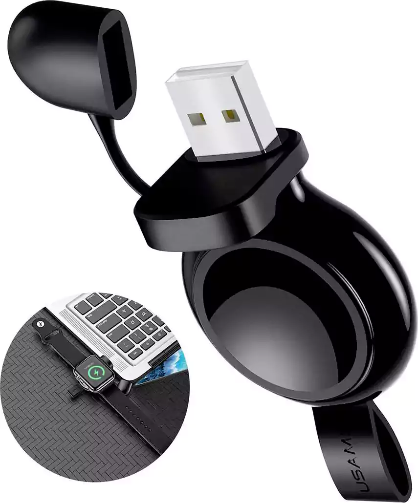 يوسامز شاحن لاسلكي لساعة ابل