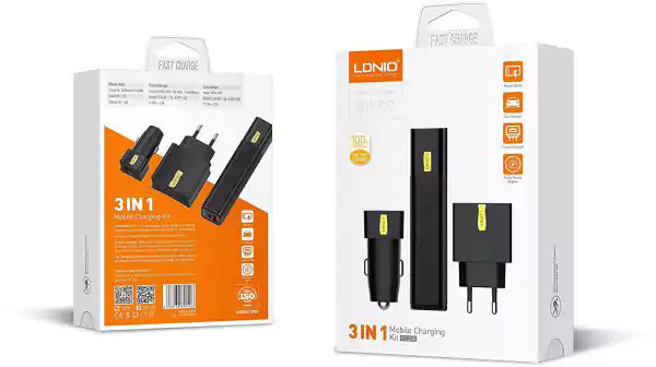 شاحن لدنيو 3 في 1