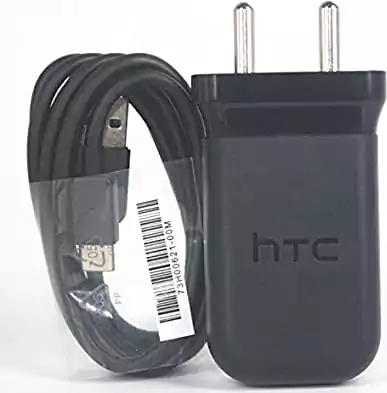 شاحن اتش تي سي ، شحن سريع، سريع نوع يو إس بي أيه ، مع كابل، أسود، HTC P2000