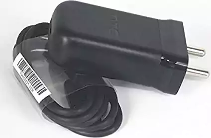 شاحن اتش تي سي ، شحن سريع، سريع نوع يو إس بي أيه ، مع كابل، أسود، HTC P2000