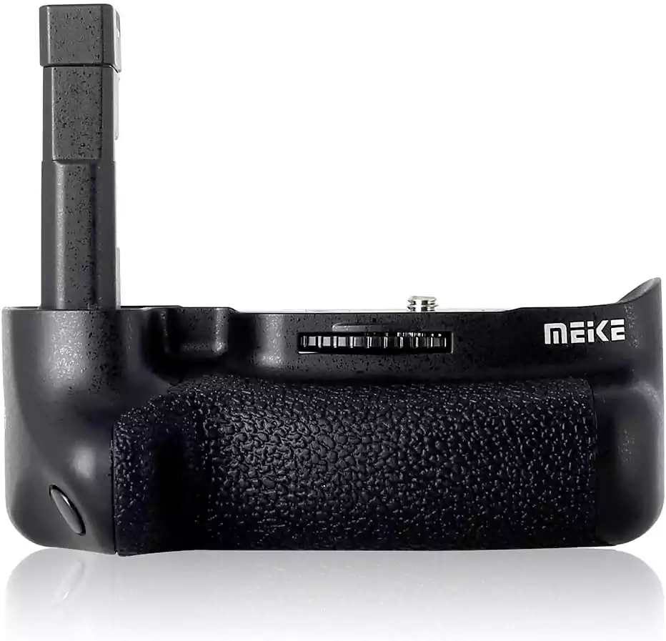 مقبض بطارية كاميرا التصوير ميكي لكاميرا نيكون  D5500، ماسك وقابض للحفاظ على البطارية في وضع رأسي، أسود