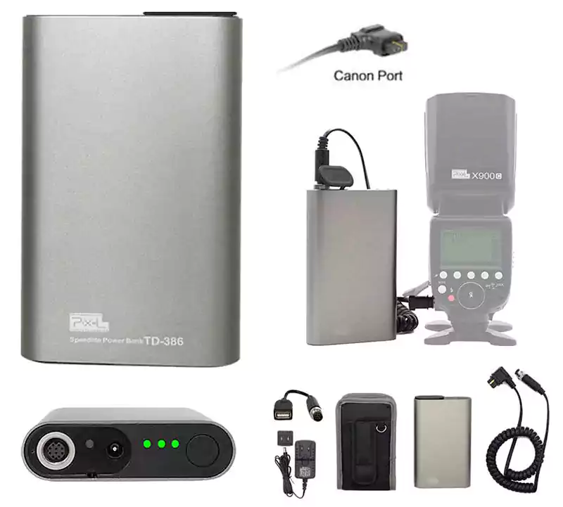 حزمة الطاقة بيكسل  Flash-مجموعة باور بانك لكاميرا