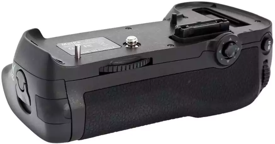 مقبض بطارية كاميرا التصويرلكاميرا نيكون D800-810، ماسك وقابض للحفاظ على البطارية في وضع رأسي، أسود