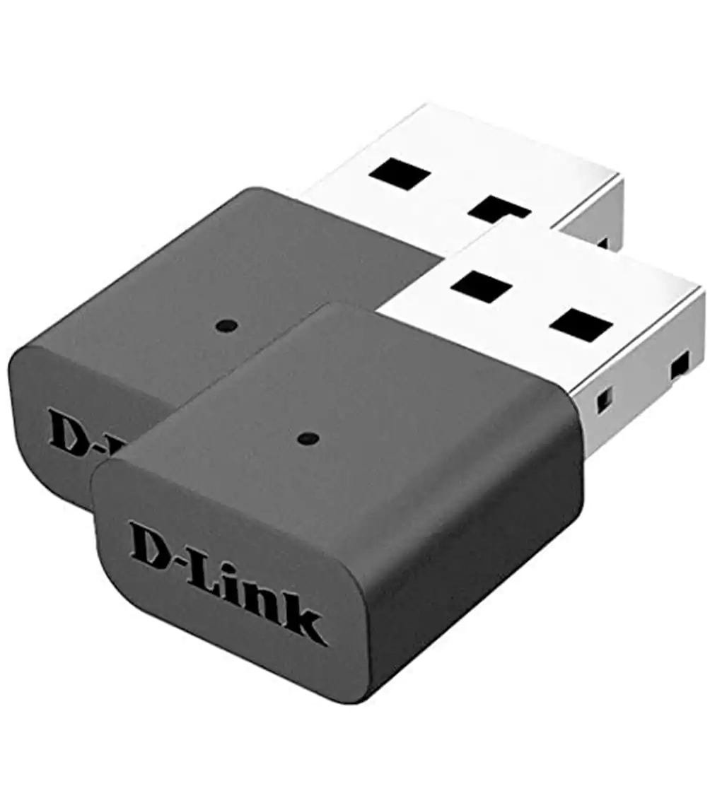 محول USB لاسلكي دي لينك N، سرعة 300 ميجابايت، أسود، DWA-131
