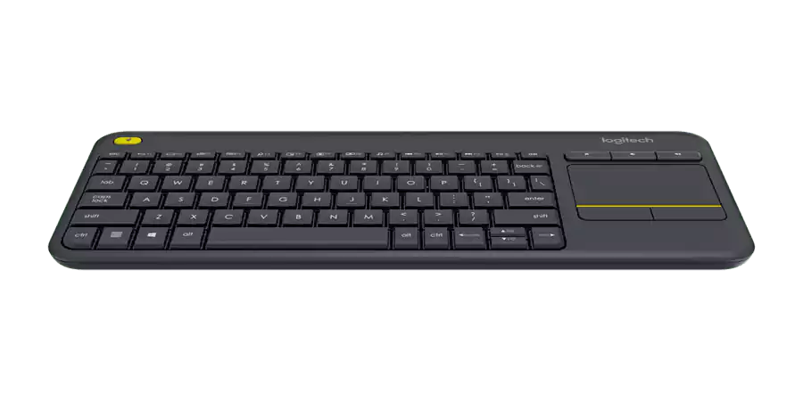 لوجيتيك لوحة مفاتيح متوافقة مع بي سي و لابتوب - K400 Plus