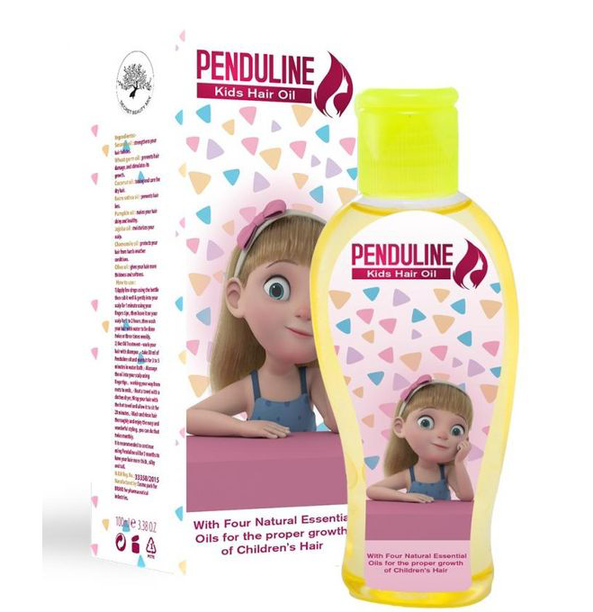 زيت بندولين للشعر، زيت شعر للاطفال