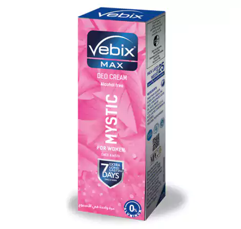 مزيل عرق كريمي  ماكس من فيبكس للنساء 25 مل