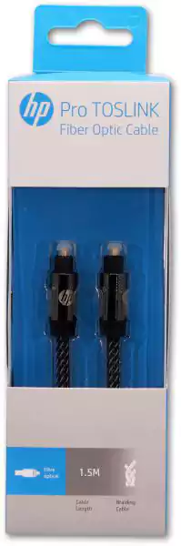 كابل HP PRO TOSLINK FIBER OPTIC-HP034GBBLK1.5TW