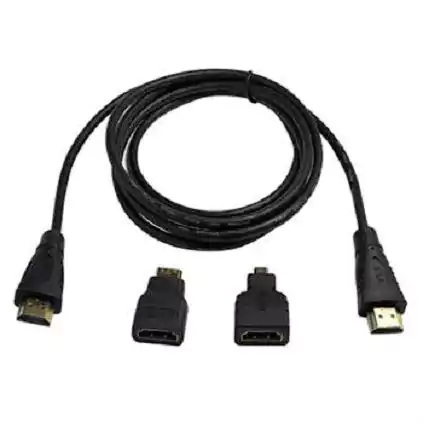 كابل HDMI 3 في 1 MINI-MICRO HD 1.5M 2B-DC413