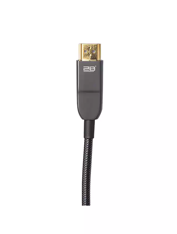 كابل ألياف بصرية تو بي، من HDMI الي HDMI، يدعم 8K ،طوله 100 متر، DC186