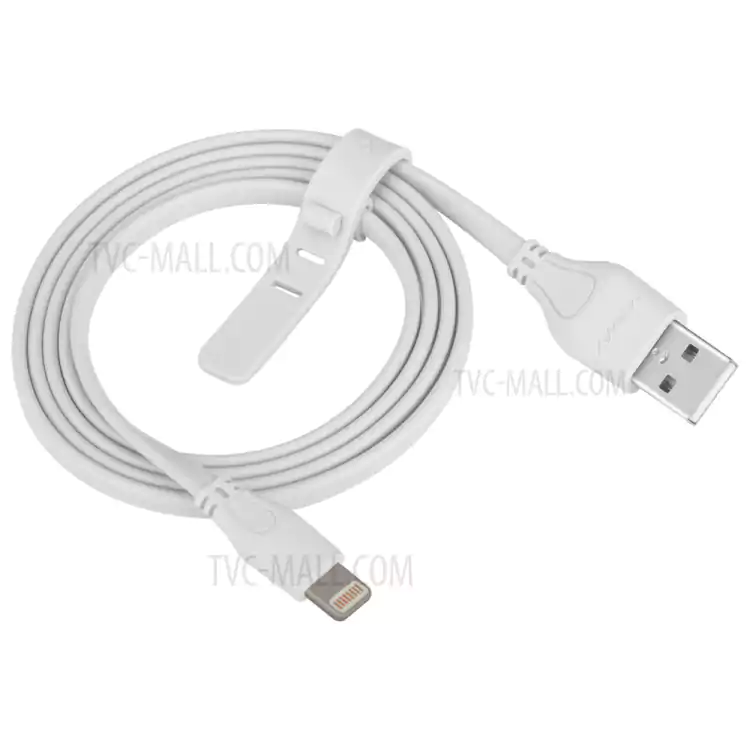 كابل شحن ونقل بيانات من موماكس، لايتنينج، طول1 متر، أبيض،  DL7W