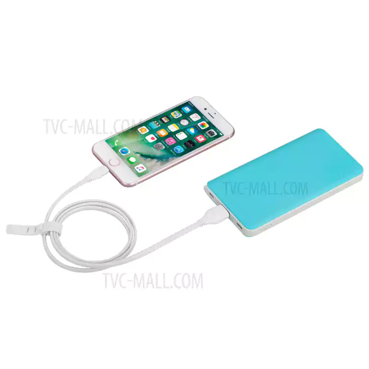 كابل شحن ونقل بيانات من موماكس، لايتنينج، طول1 متر، أبيض،  DL7W