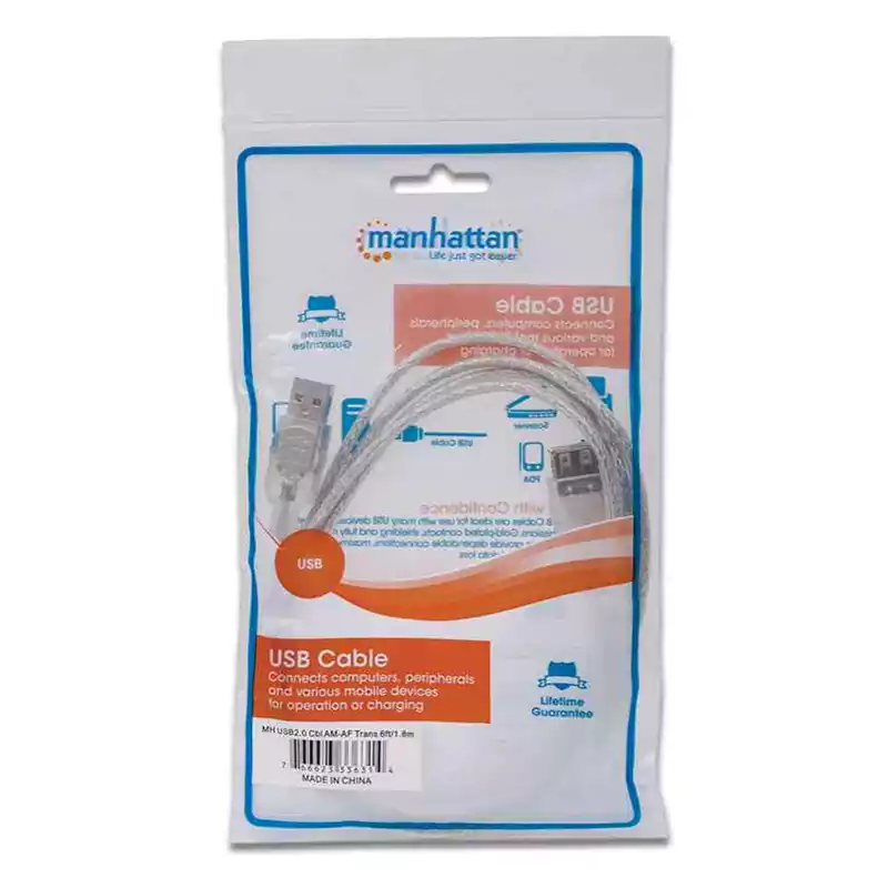 وصلة تمديد مانهاتن USB 2 1.8M-DC048