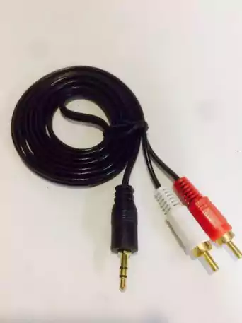 كابل صوتي 2 في 1 3 متر